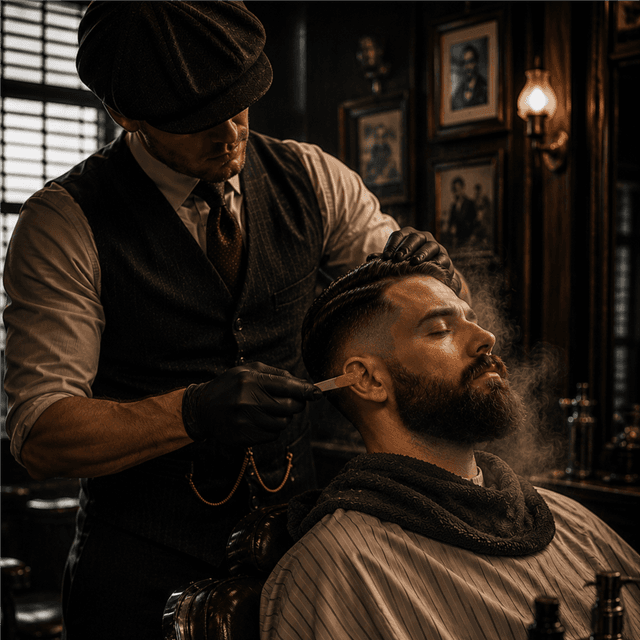10 BARBER COMBO: HAIRCUT+BEARD+WAX at 1920 GENTLEMENS CLUB in Buffalo Grove, IL
